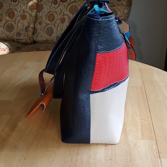 Purse, shoulde tote, leather purse, office- travel - Picture 5 of 8